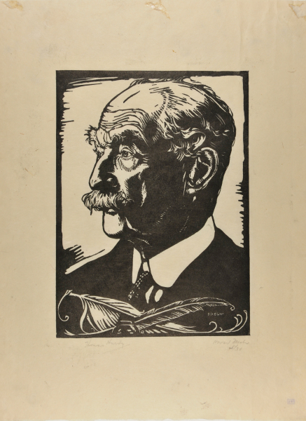 Portrait of Thomas Hardy