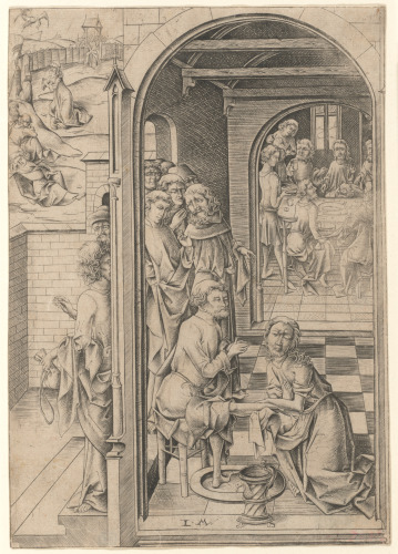 CHRIST WASHING THE FEET OF THE DISCIPLES
