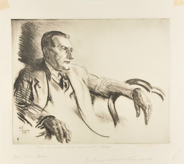 Portrait of Jean Louis Forain