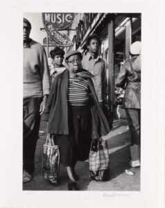 Shopping on Gay Street, East Baltimore, Maryland 1973