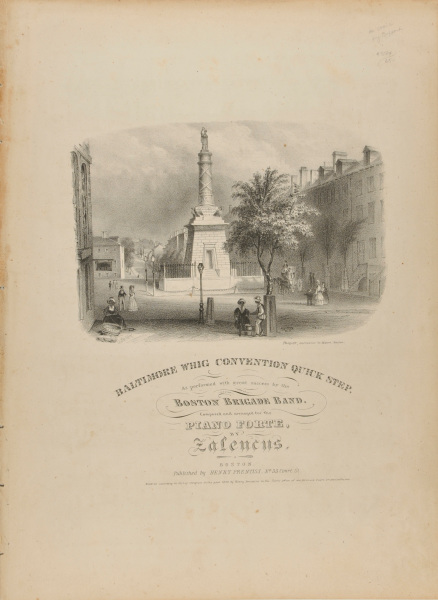 BALTIMORE WHIG CONVENTION QUICK STEP