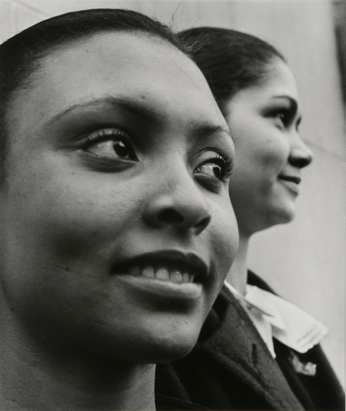 TWO STUDENTS OF SPELMAN COLLEGE. FIRST COLLEGE FOR BLACK WOMEN, ATLANTA