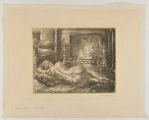 Nude on Hearth