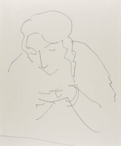 Chris Inspecting a Coin