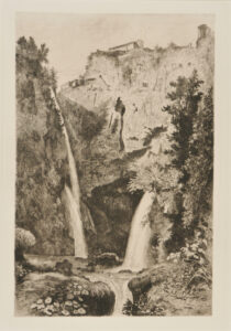 The Falls of Tivoli, Rome