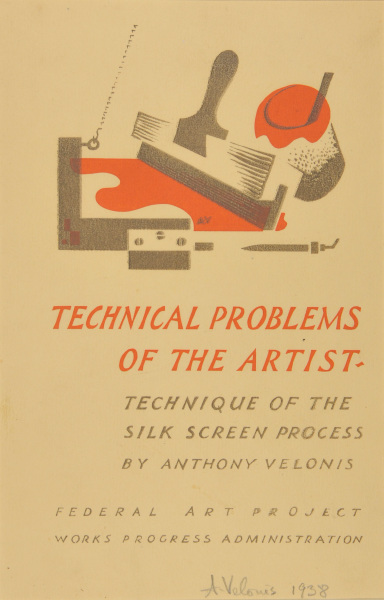 TECHNICAL PROBLEMS OF THE ARTIST - TECHNIQUE IN THE SILK SCREEN PROCESS