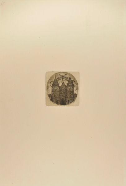 L’ancienne porte du Palais de Justice, Paris