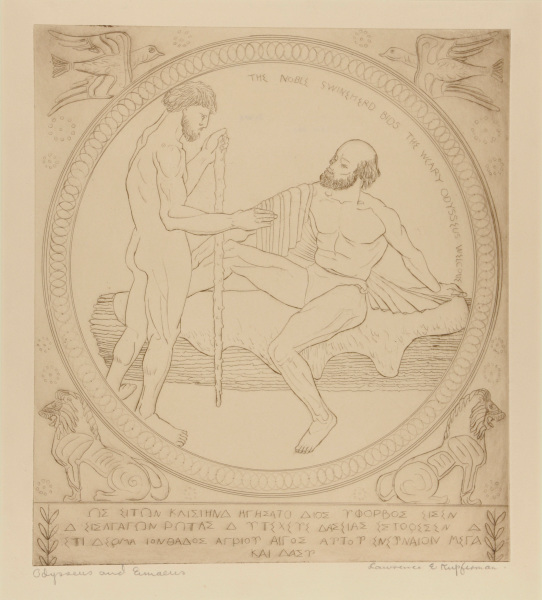 Odysseus and Eumaeus