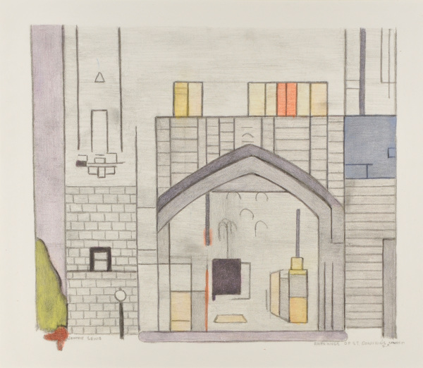 Entrance of St. Dominic's Church S.F.