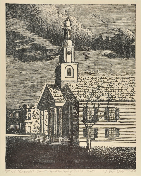 First Church Court Square Springfield Mass.