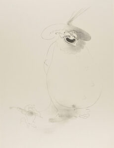 Circus Group – No. 2 – Clown and Fiddling Dog