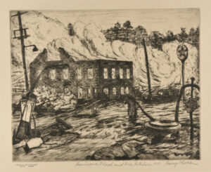 Hurricane, Flood and Fire, Peterboro, N.H.