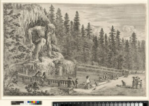 The Colossal Statue of the Apennines by Giambologna