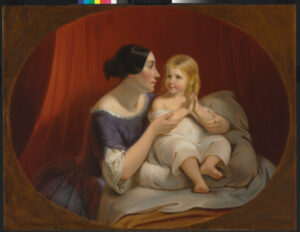Mrs. Henry Mankin and Child, Maria Theresa Mankin