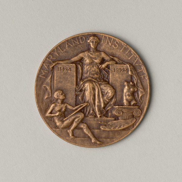 “Maryland Institute 1825-1925” Medal - Image 1