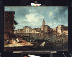 Venice, the Grand Canal with San Geremia, Palazzo Labia, and the Entrance to the Cannaregio