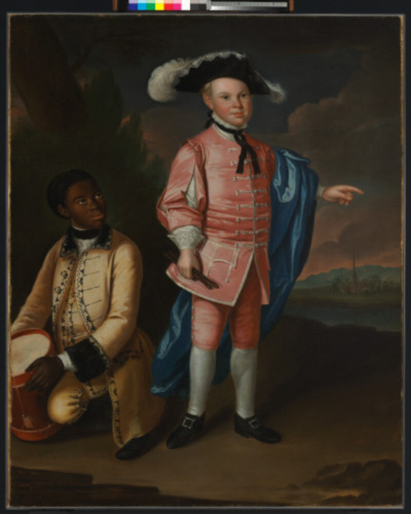 CHARLES CALVERT AND ONCE-KNOWN ENSLAVED ATTENDANT