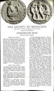 “Conception of Life as Dance” Medal