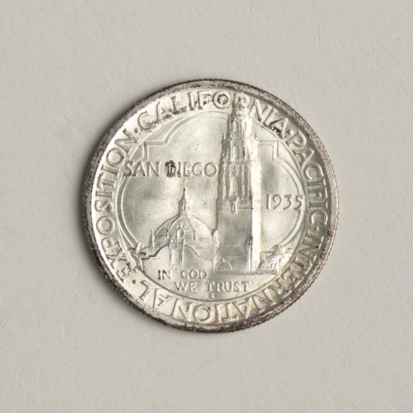 San Diego Exposition Half Dollar - Image 2