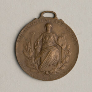 “The Municipal Art Society for Fine Draftsmanship” Medal