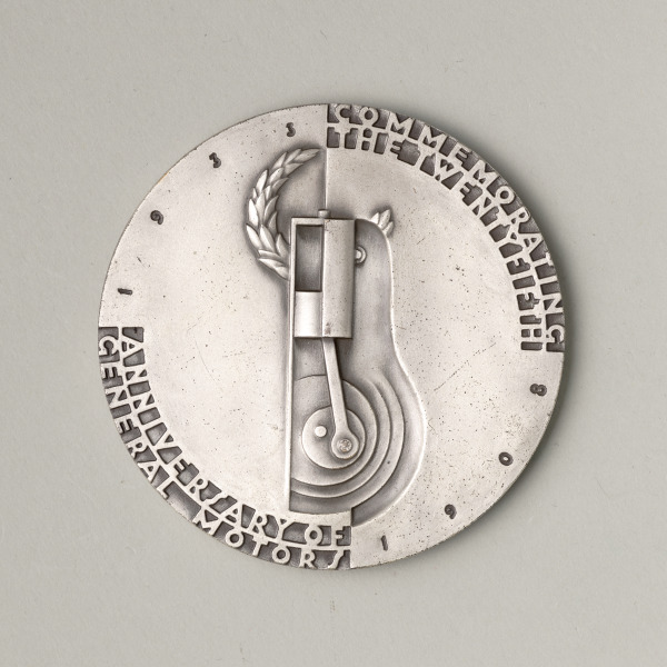 “20th Anniversary of General Motors” Medal - Image 2