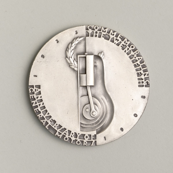 “20th Anniversary of General Motors” Medal - Image 2