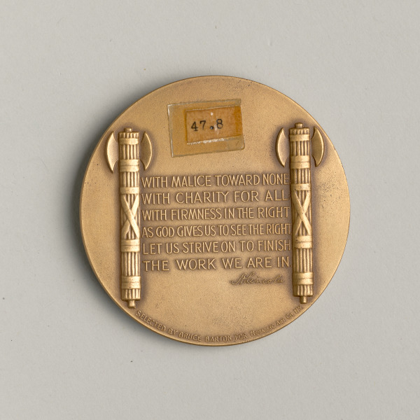 “Abraham Lincoln” Medal - Image 2