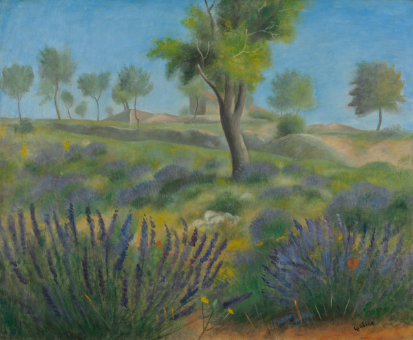 Landscape with Larkspur - Image 2