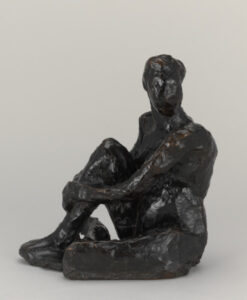 Seated Nude Clasping Her Right Leg