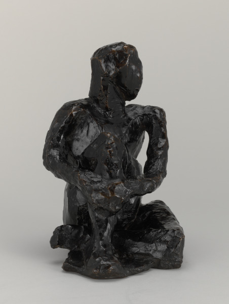 Seated Nude Clasping Her Right Leg - Image 4