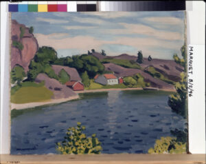 Entrance of the Canal at Hesnes