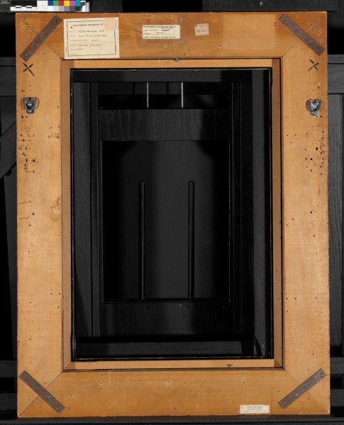 Seated Odalisque, Left Knee Bent, Ornamental Background and Checkerboard - Image 2