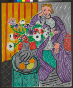 Purple Robe and Anemones