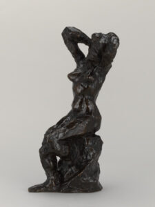 Seated Nude with Arms on Head