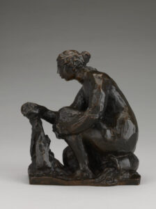 Small Stooping Washerwoman