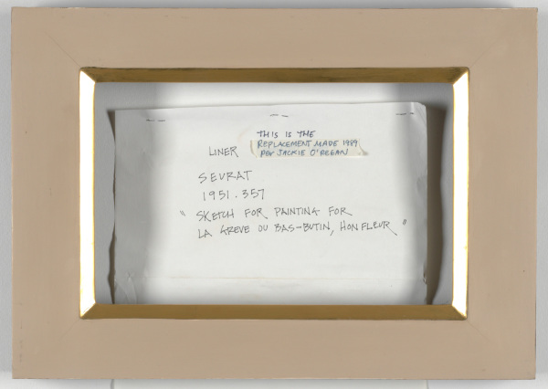 Preparatory Sketch for the Painting “La Grève du Bas-Butin, Honfleur” - Image 3