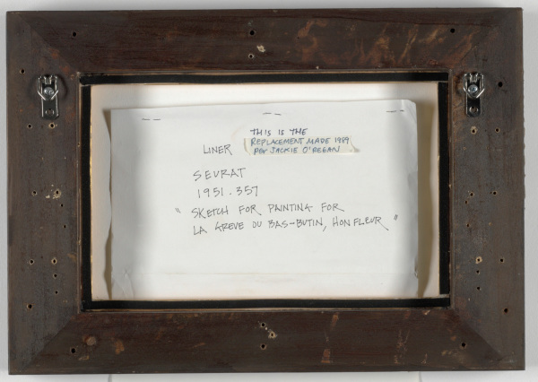 Preparatory Sketch for the Painting “La Grève du Bas-Butin, Honfleur” - Image 2