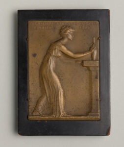 “The National Arts Club, New York” Plaquette