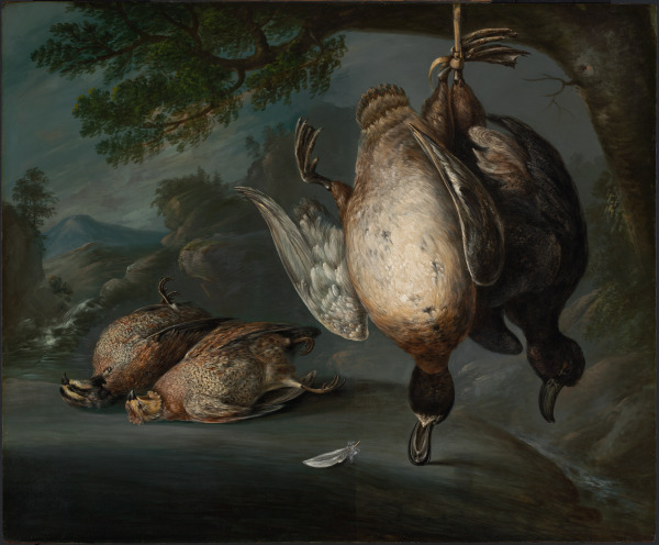 Still Life with Fowl in Landscape - Image 2
