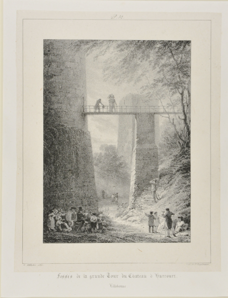 Fossés de la Grande Tour Du Chateau D’Harcourt, Lillebonne - Image 3