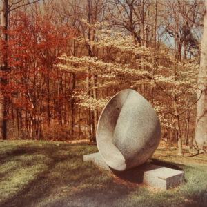 Max Bill, Endless Ribbon. Photograph taken in The Wurtzburger Sculpture Garden (original site, Timberlane)