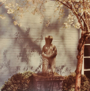 Hepworth, Dancing Figure. Photograph taken in The Wurtzburger Sculpture Garden (original site, Timberlane)