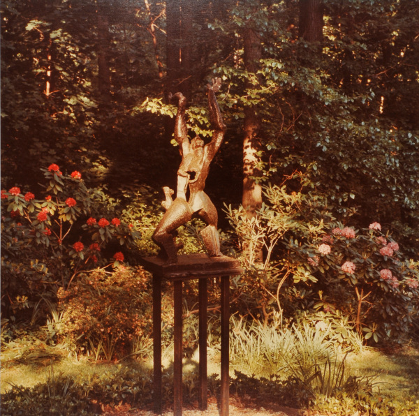 Zadkine, ‘May 1940: The Destroyed City. Photograph taken in The Wurtzburger Sculpture Garden (original site, Timberlane)