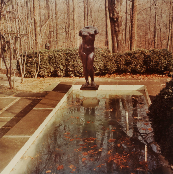 Maillol, Study for “Summer.” Photograph taken in The Wurtzburger Sculpture Garden (original site, Timberlane) - Image 3