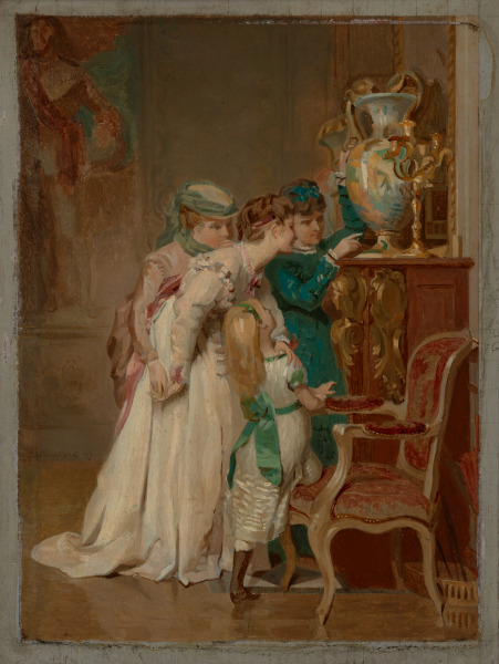 Studying the Vase