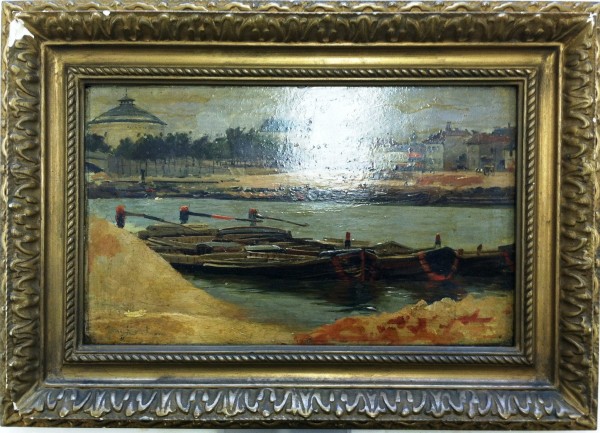 Borders of the Seine at Passy