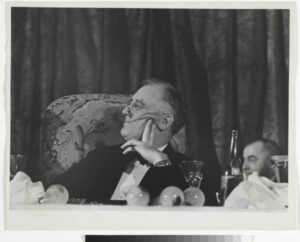 President Franklin Delano Roosevelt at the Jackson Day Dinner