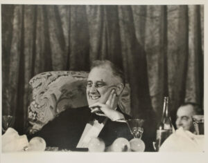 President Franklin Delano Roosevelt at the Jackson Day Dinner
