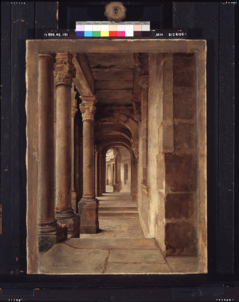 Study of the Chateau at Fontainebleau