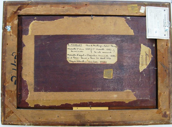 The Beach of Villerville at Low Tide - Image 2